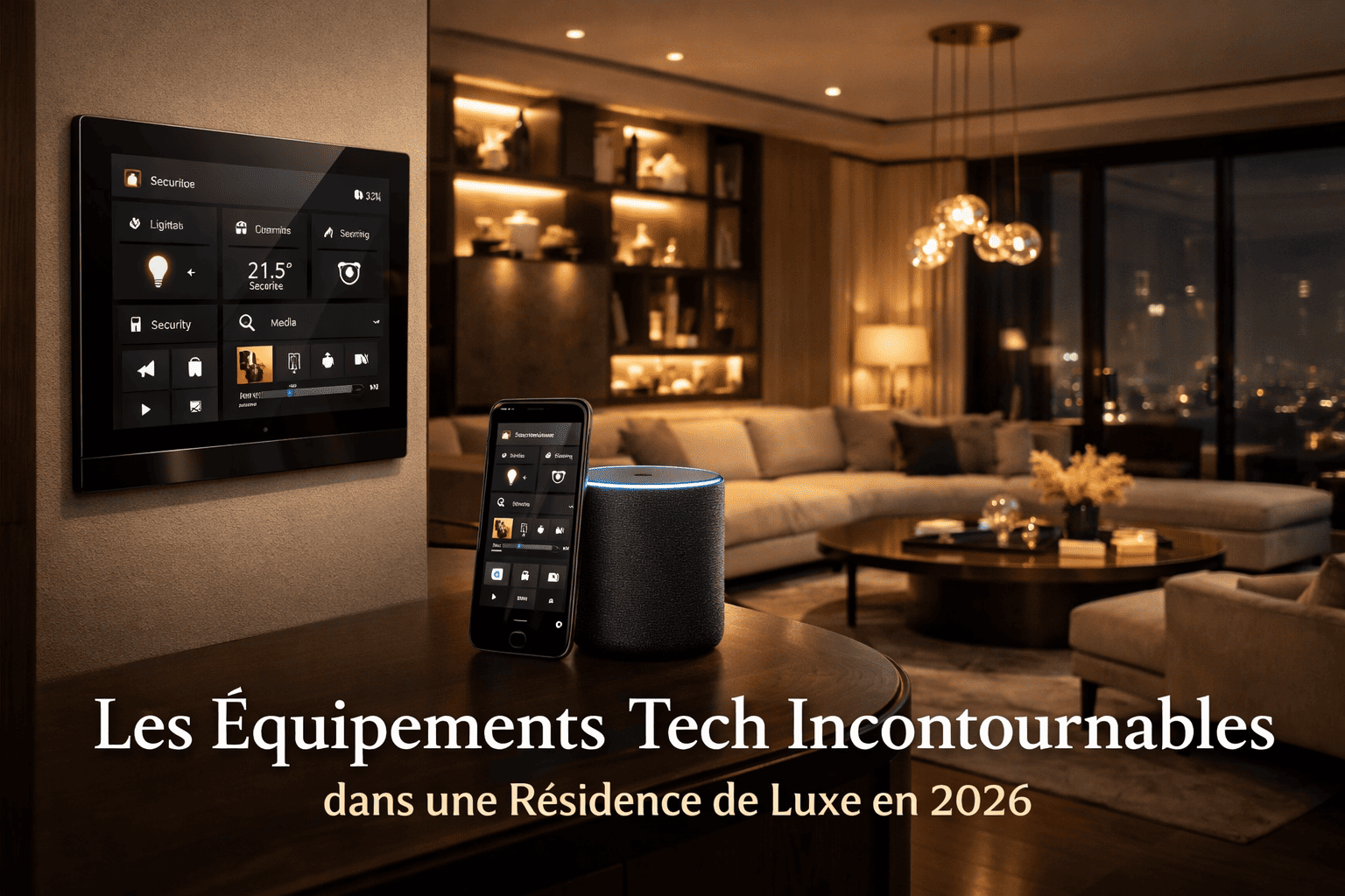 Les Équipements Tech Incontournables dans une Résidence de Luxe en 2026